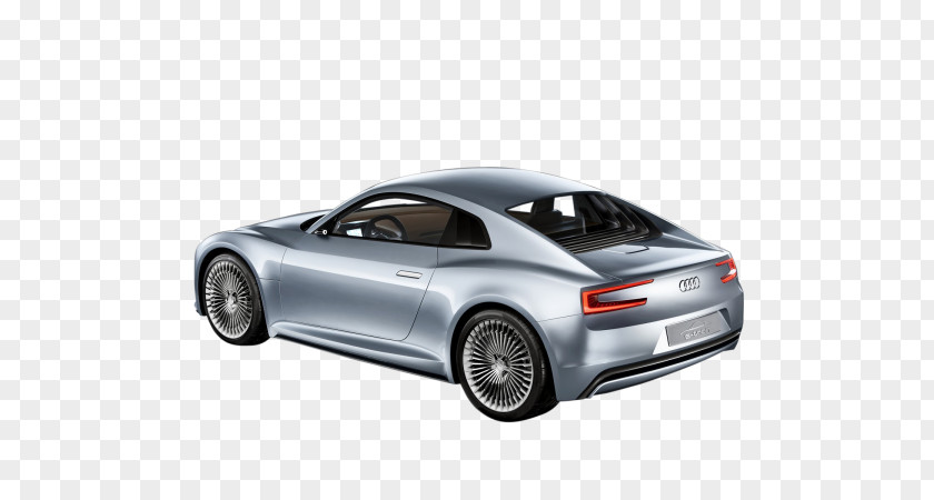 Audi Etron Personal Luxury Car Sports Automotive Design Concept PNG