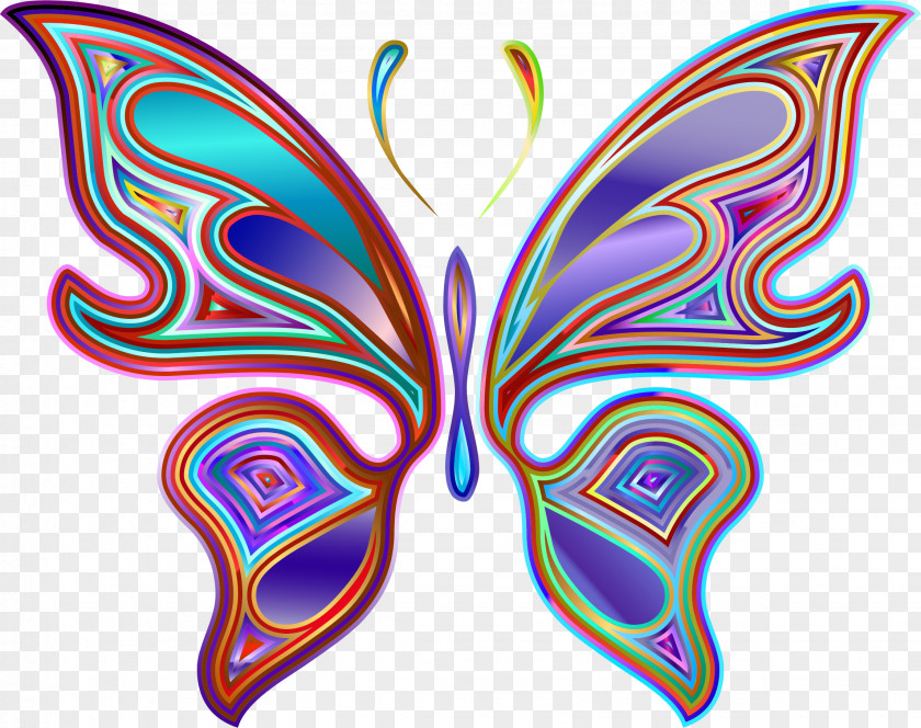 Butterfly Prism Desktop Wallpaper Clip Art PNG