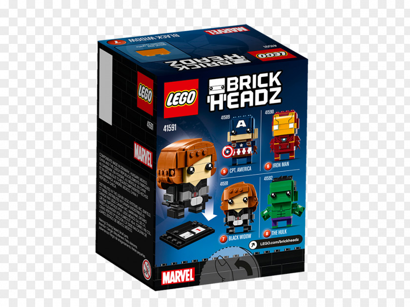 Captain America Lego Marvel Super Heroes Amazon.com Black Widow BrickHeadz PNG