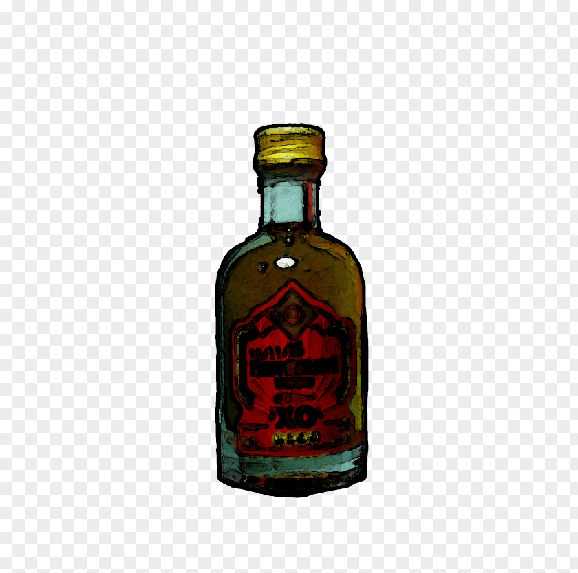 Glass Liqueur Bottle Alcoholic Drink PNG