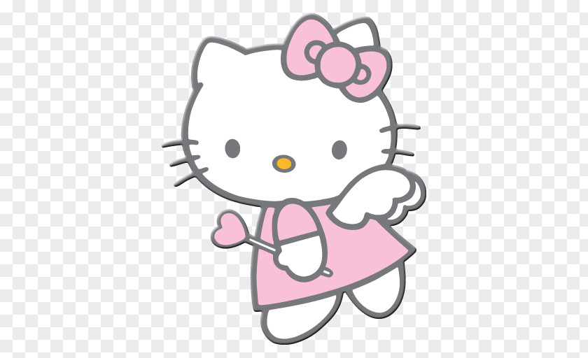 Hello Kitty Cat Image Drawing Sticker PNG