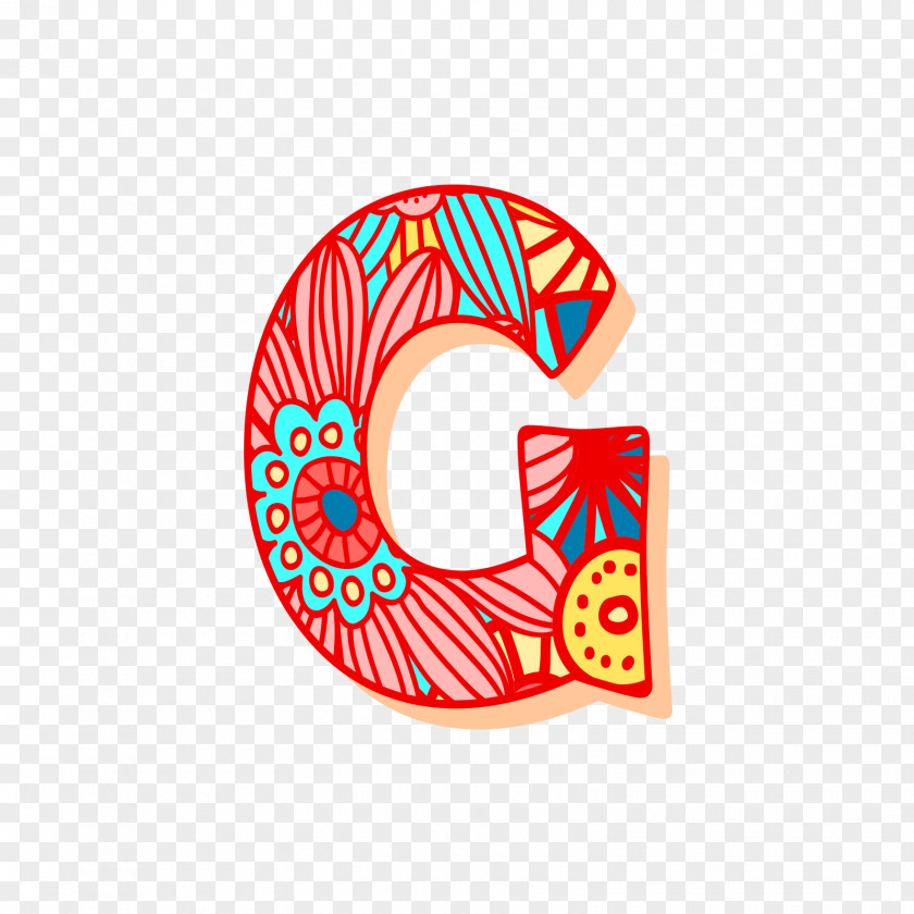 Pattern Letter G Clip Art PNG