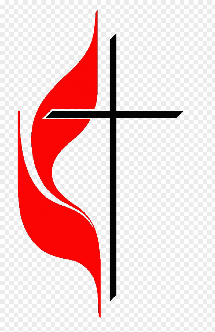 United Methodist Church Cross And Flame Holy Spirit Methodism Sacrament PNG