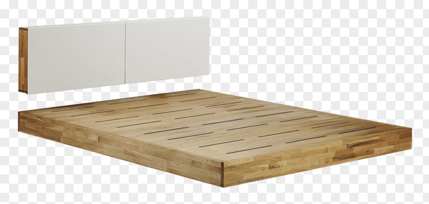 Wooden Platform Bed Frame Drawer Headboard PNG