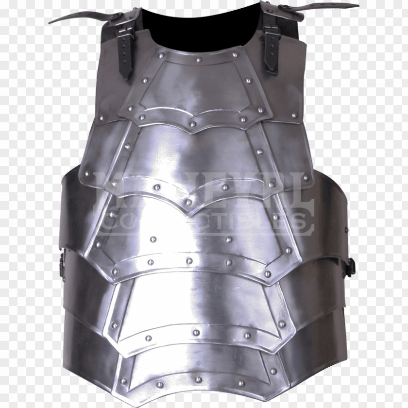 Medieval Armor Cuirass Steel Tassets Breastplate Metal PNG