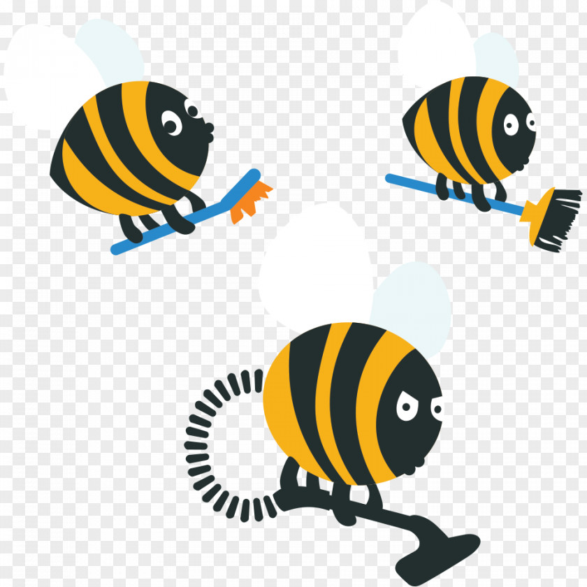 Bee Honey Clip Art Cleaning Bees, LLC PNG