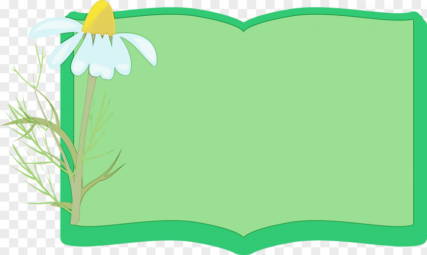 Flower Plant Stem Petal Leaf Cartoon PNG