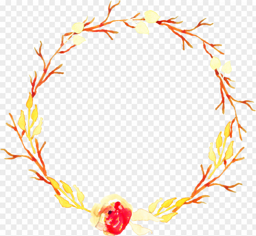 Watercolor Painting Image Wreath Drawing PNG