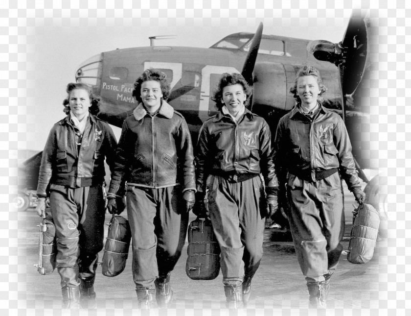 Wasp Second World War First Avenger Field Military Women Airforce Service Pilots PNG