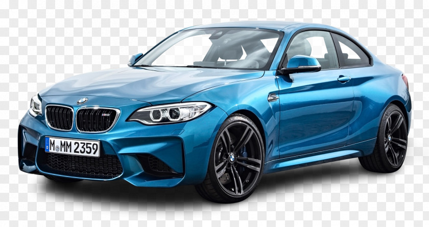 Blue BMW M2 Coupe Car 2017 2 Series 5 PNG