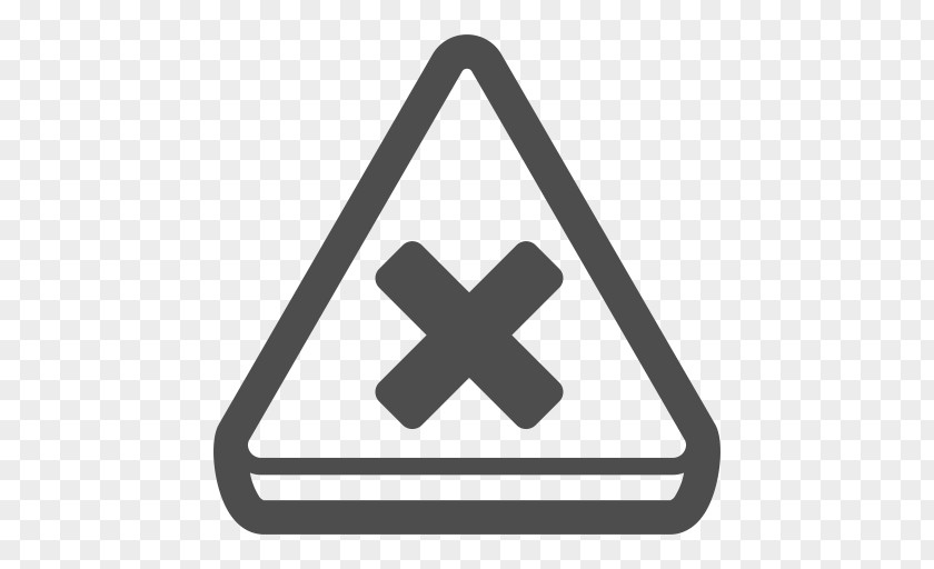 Irritation Hazard Symbol Warning Sign PNG