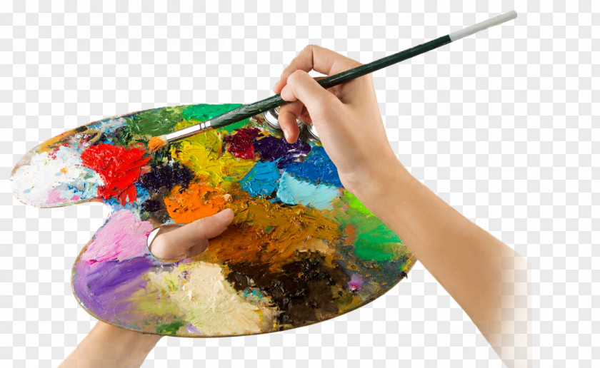Painting Palette Artist Watercolor PNG