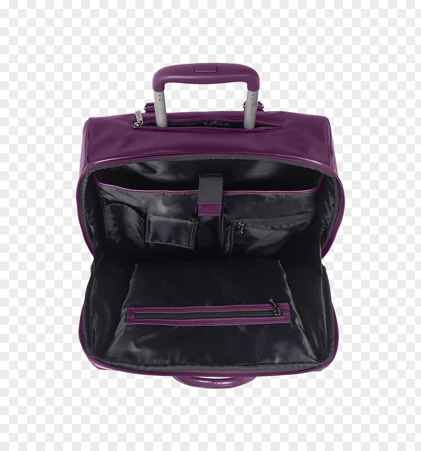 Purple Baggage Suitcase Handbag PNG
