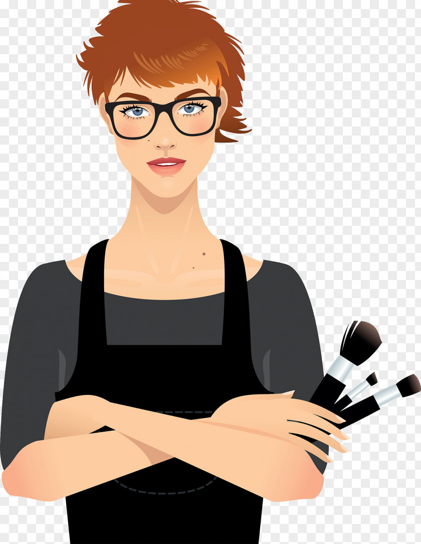 Female Makeup Artist Make-up Cosmetics Beauty Parlour Clip Art PNG