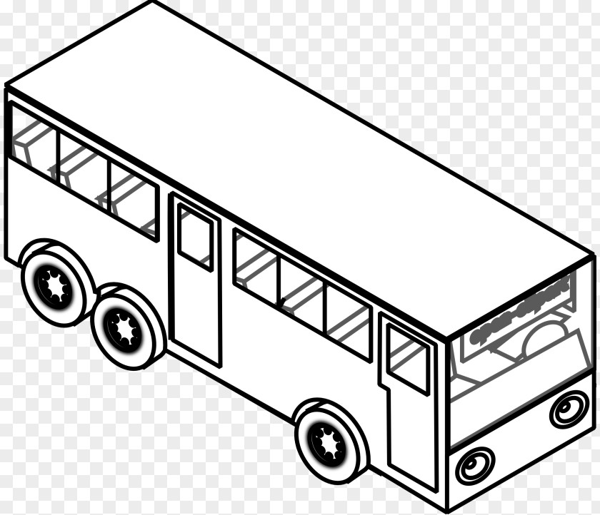Limo Vector Bus Clip Art: Transportation Drawing Art PNG