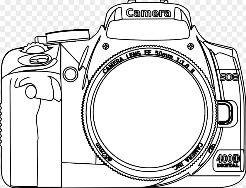Pictures Of Camera Coloring Book Single-lens Reflex Child PNG