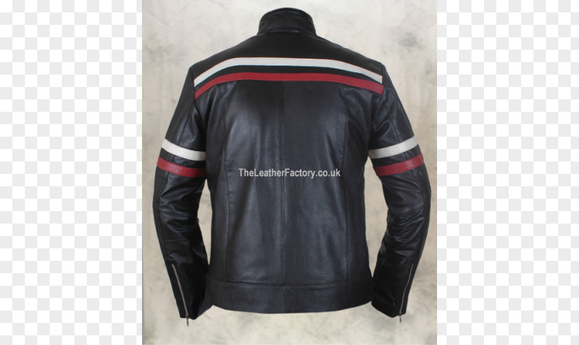 Red Jacket Leather Zipper Pocket PNG