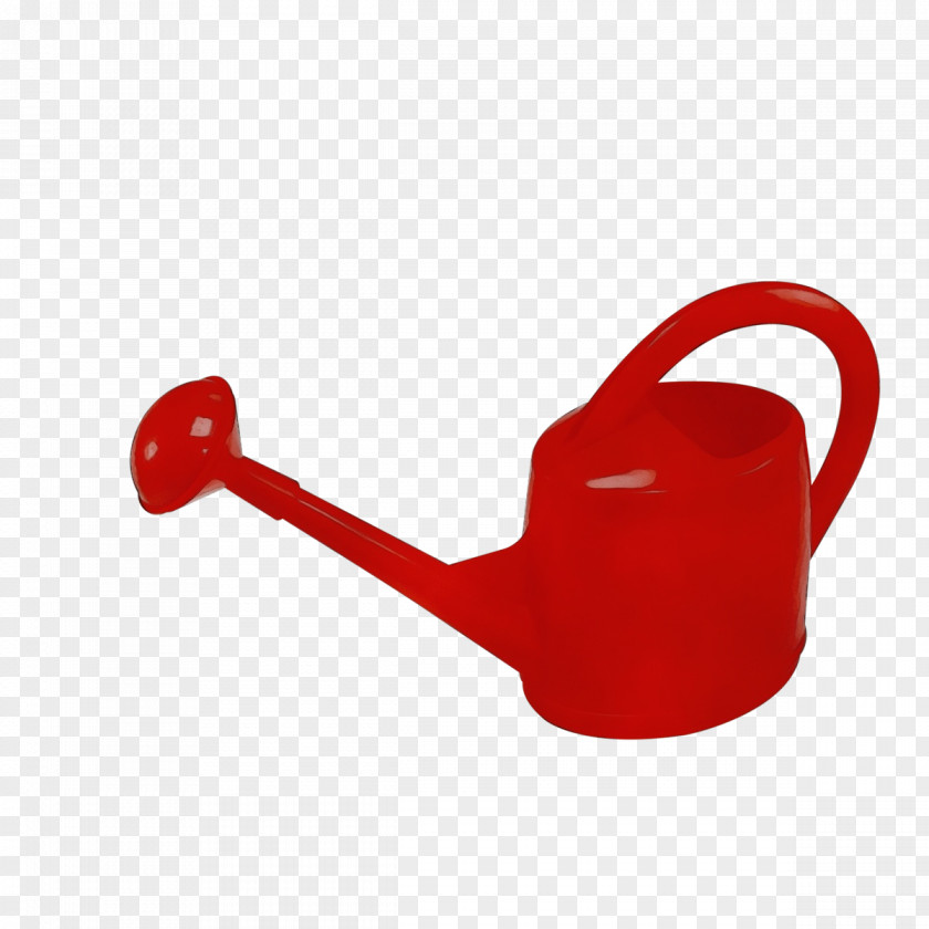 Red Watering Can Background PNG