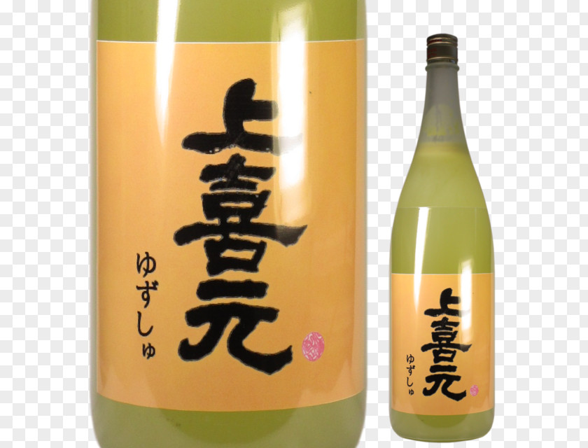 Rice Sake 上喜元 Wine Kamenō Umeshu PNG