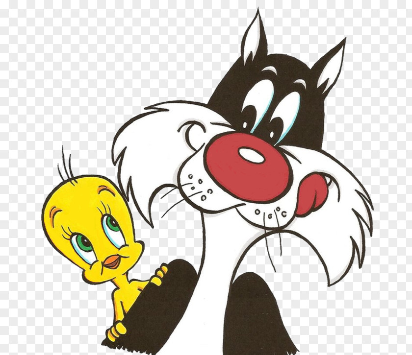 Tweety Sylvester Granny Daffy Duck Tasmanian Devil PNG