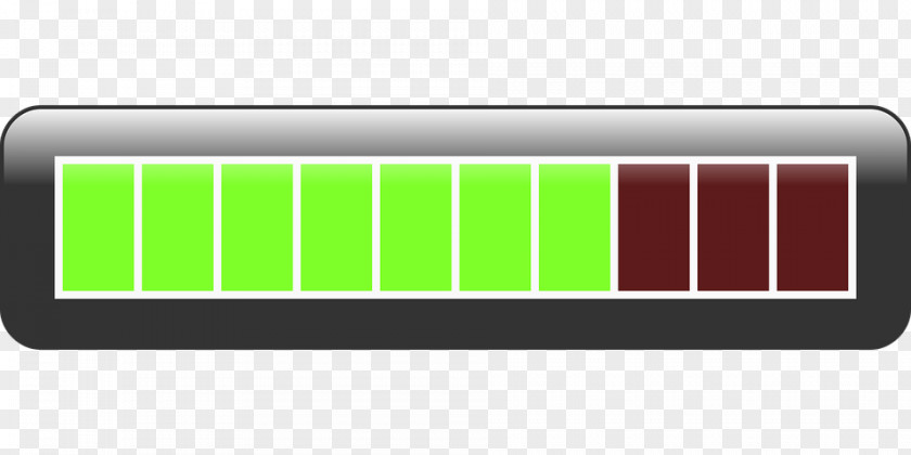 Vector Progress Bar Battery Charger Electric User Interface Nickel–cadmium PNG