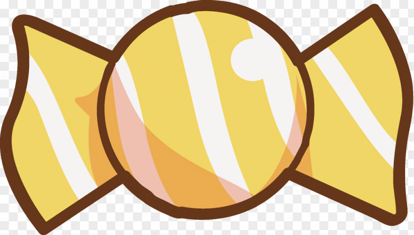 Yellow Candy Halloween PNG