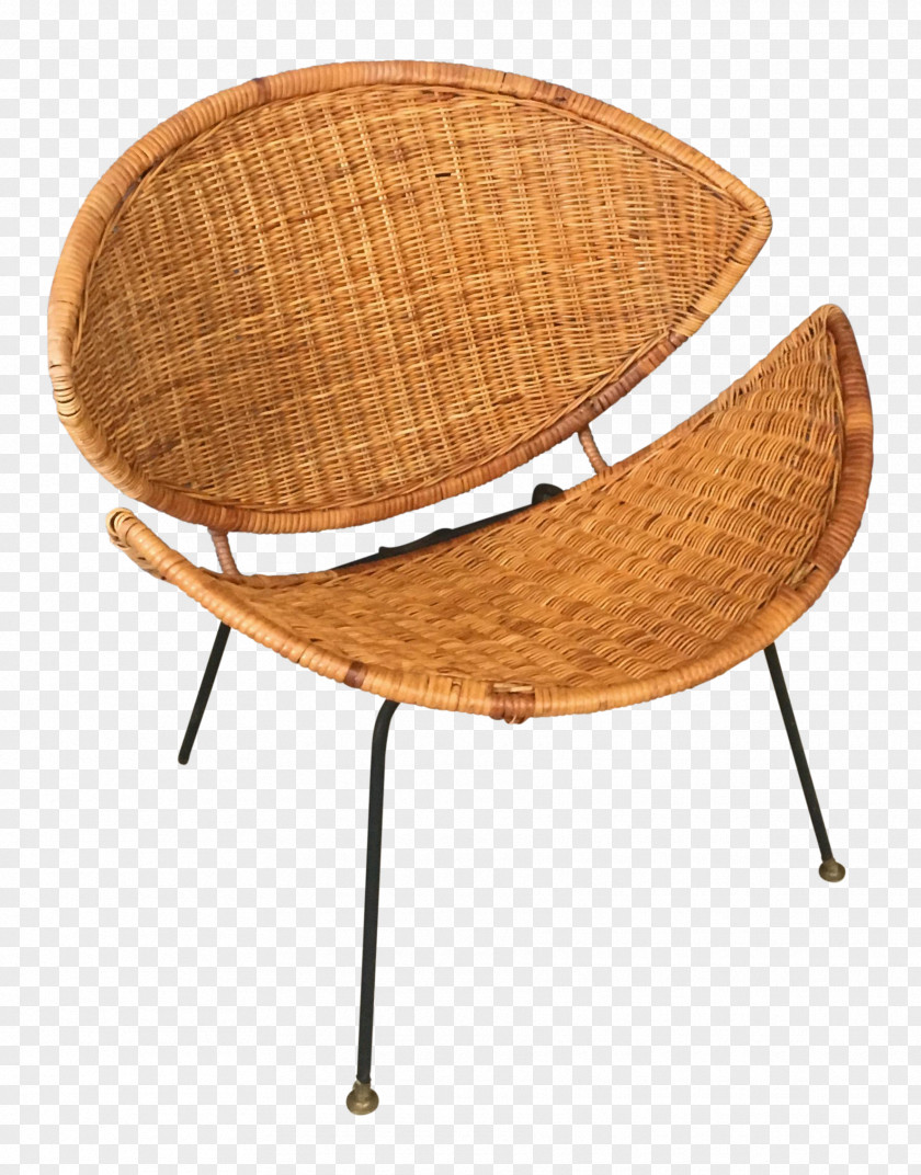 Clams Wicker Chair Rattan Table Seashell PNG