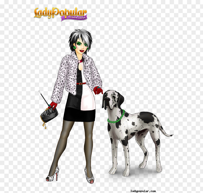 Cruella Dalmatian Dog Breed Non-sporting Group Lady Popular PNG