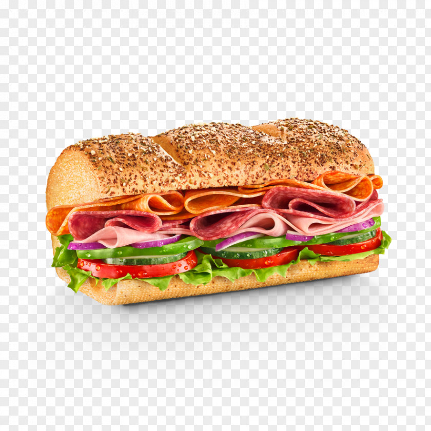 Ham And Cheese Sandwich Submarine Breakfast Fast Food Bocadillo PNG