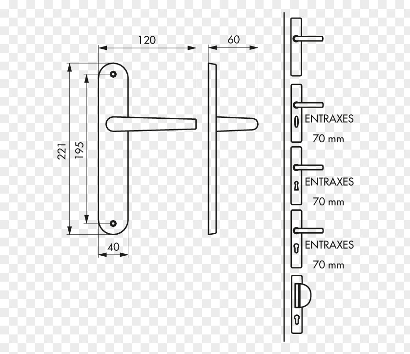 Line Door Handle Drawing Lock PNG
