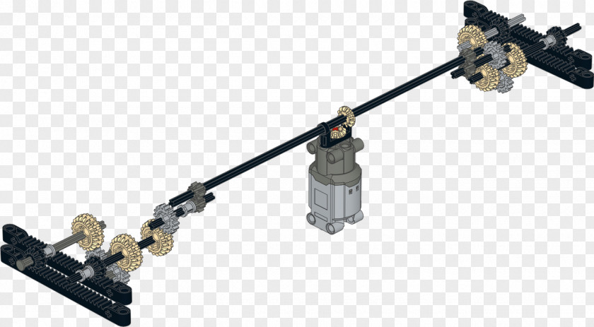 Mechanical Crane Lego Technic Mindstorms Outrigger PNG