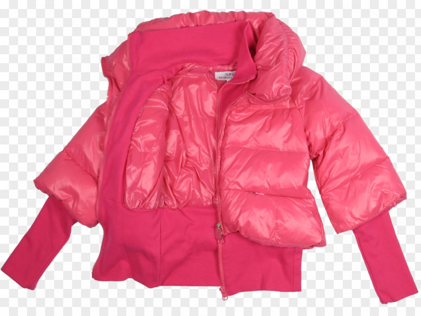 Padded Hoodie Jacket Polar Fleece Outerwear PNG