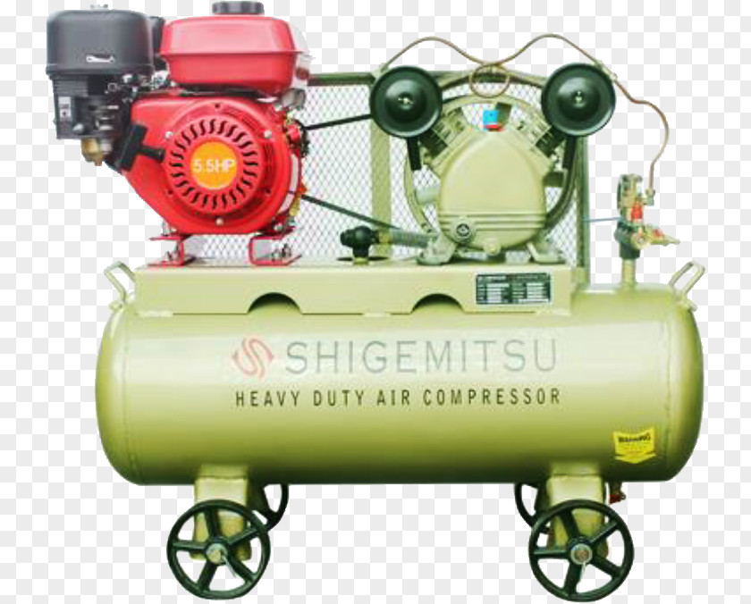 Air Compressor Machine Cylinder PNG