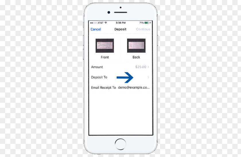 Bank Cheque Smartphone Mobile Banking Phones PNG