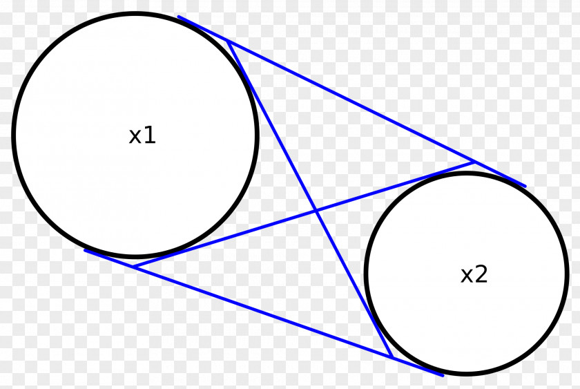 Circle Tangent Lines To Circles Point Angle PNG