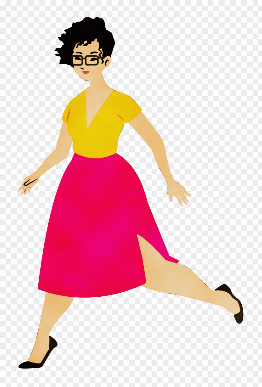 Dress Cartoon Shoe Leg Pin-up Girl PNG
