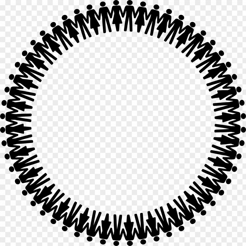 Gender Symbol Peace Symbols Circle Silhouette PNG