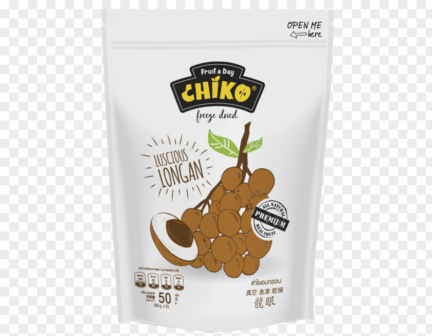 Longan Superfood Flavor Snack PNG