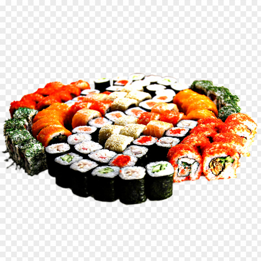 Sushi California Roll Japanese Cuisine Asian Makizushi PNG
