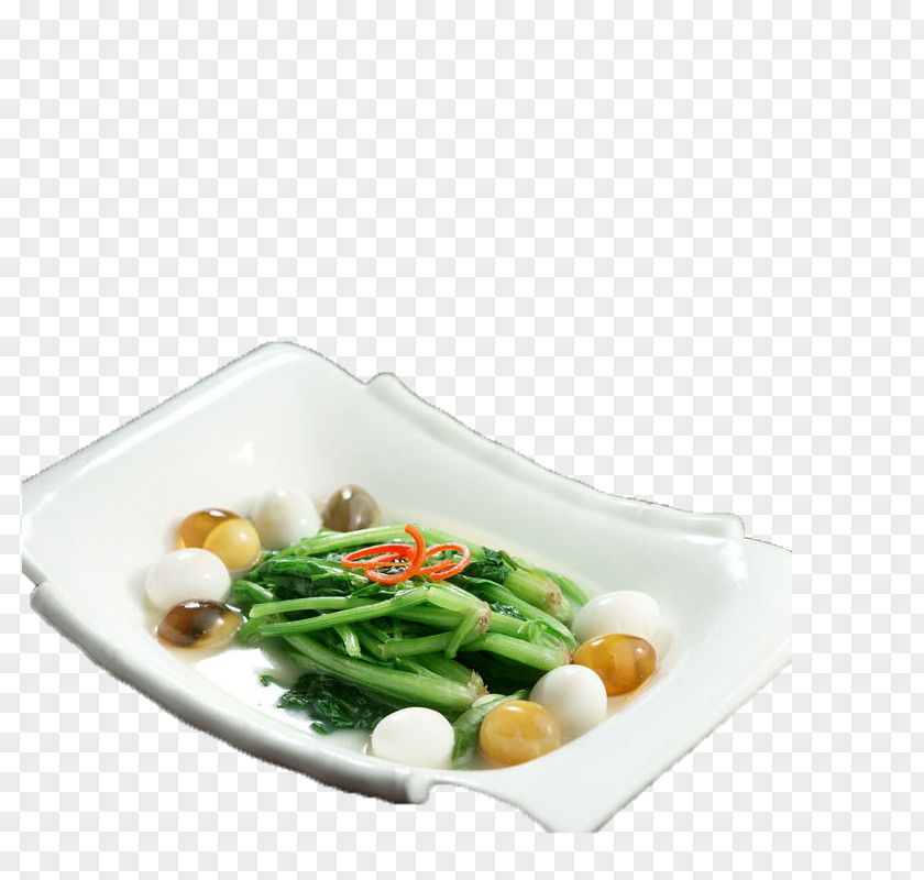 When Gold And Silver Egg Dip Vegetables Soy Chinese Steamed Eggs Vegetarian Cuisine Recipe PNG