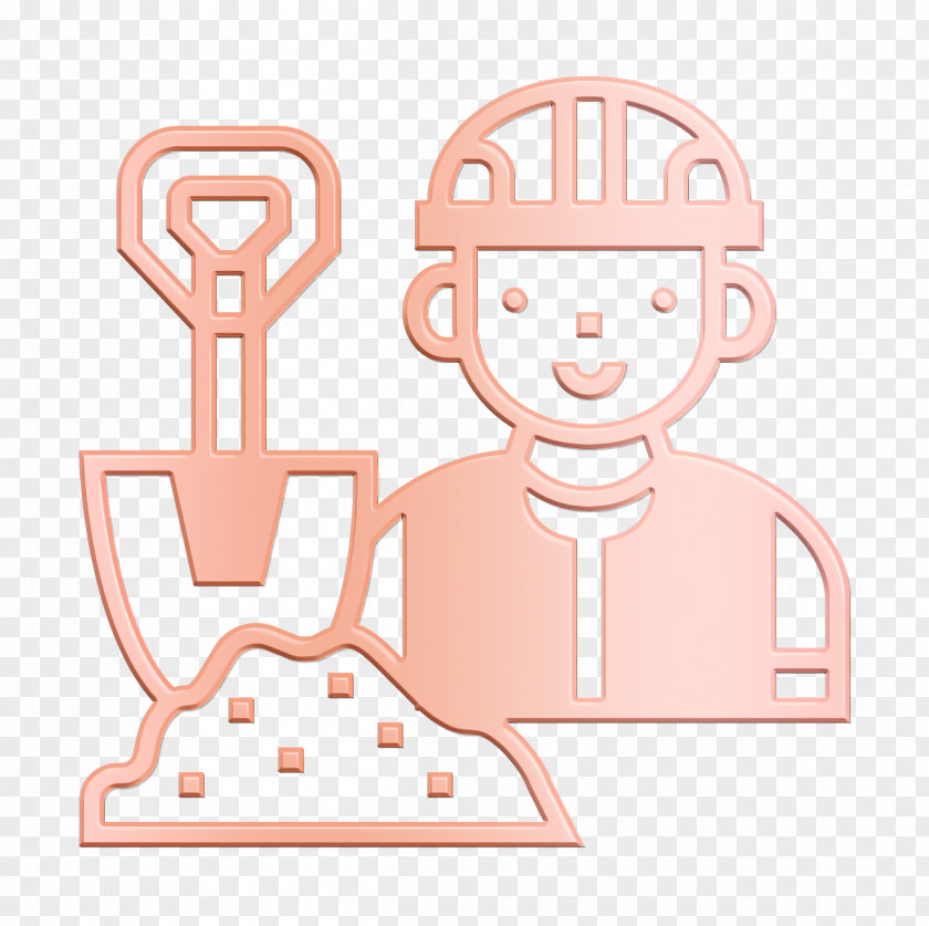 Construction Worker Icon Workman Builder PNG