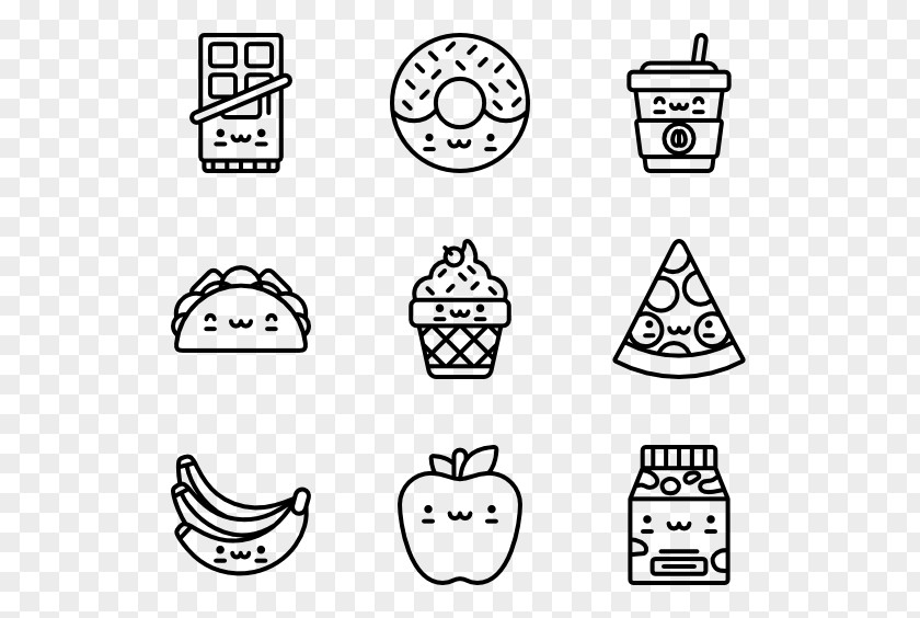 Cute Elements Food PNG