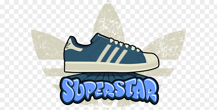 Adidas Superstar Illustration Logo Cross-training Brand PNG