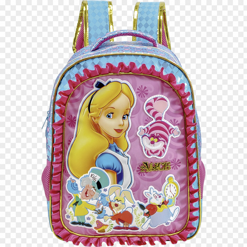 Backpack Alice's Adventures In Wonderland Suitcase Lunchbox Nonsense PNG