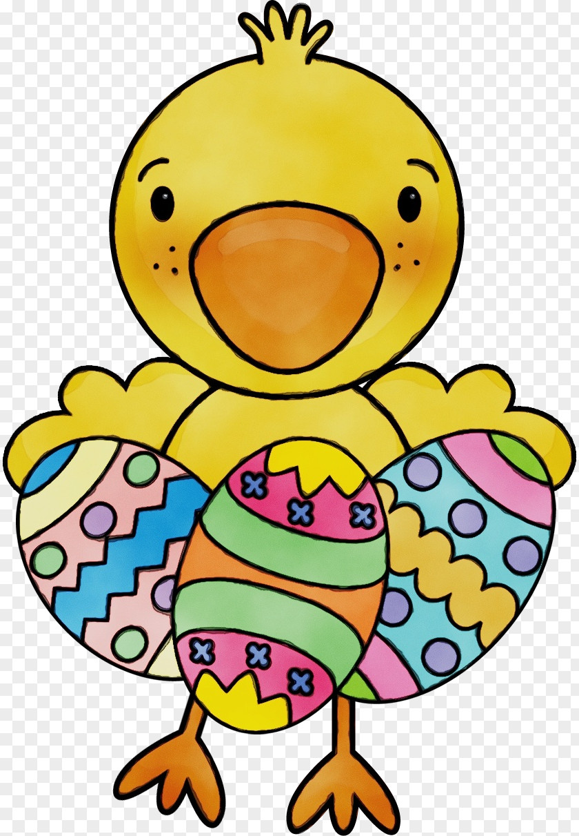 Cartoon Yellow Ducks, Geese And Swans Happy Bird PNG