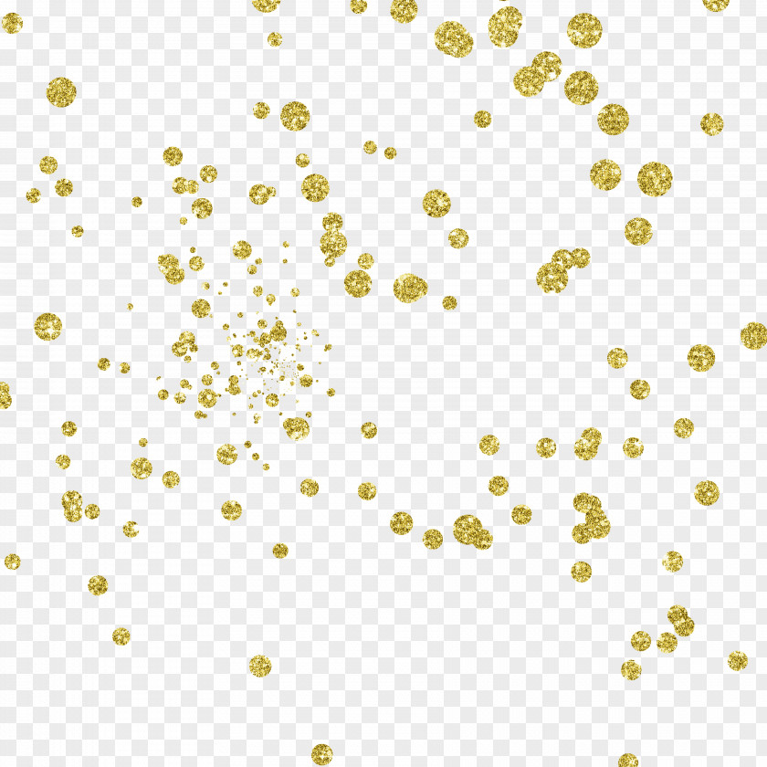 Dynamic Floating Material Material,Gold Dots Gold Point PNG