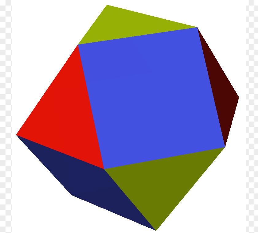 Face Uniform Polyhedron Octahedron Archimedean Solid PNG