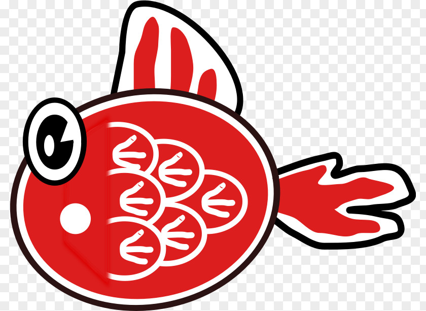 Goldfish Japan Symbol Public Domain Clip Art PNG