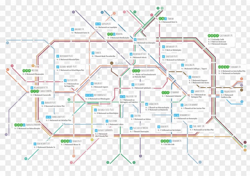 Berlin Map Kreuzberg Kapitel Zwei Leisure Discover Rapid Transit PNG