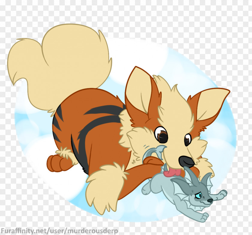 Cat Dog Red Fox Art PNG